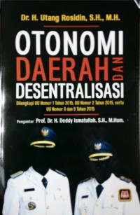 OTONOMI DAERAH DAN DESENTRALISASI