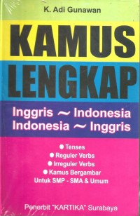 KAMUS LENGKAP INGGRIS-INDONESIA, INDONESIA-INGGRIS