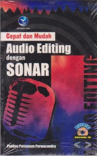 Cepat dan Mudah Audio Editing dengan Sonar