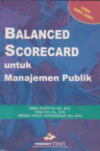 Balanced Scorecard untuk Manajemen Publik