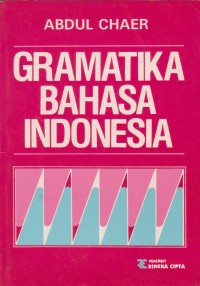 Gramatika Bahasa Indonesia
