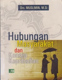 Hubungan Masyarakat & Konsep Kepribadian