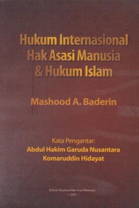 Hukum Internasional Hak Asasi Manusia & Hukum Islam