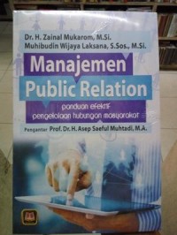 MANAJEMEN PUBLIC RELATION