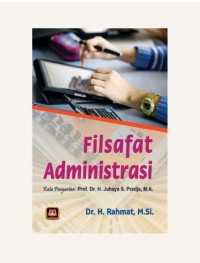 FILSAFAT ADMINISTRASI