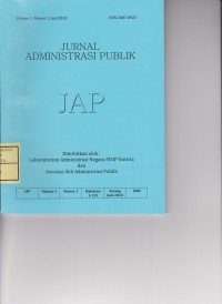 Jurnal Administrasi Publik