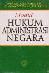 Modul Hukum Administrasi Negara