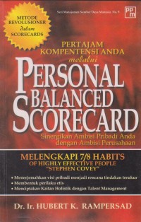 Personal Balanced Scorecard