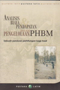 Analisis Biaya Pendapatan dalam Pengelolaan PHBM