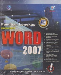 Panduan Lengkap Microsoft Word 2007