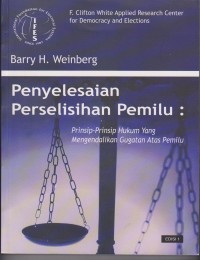 Penyelesaian Perselisihan Pemilu