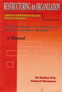 Restructuring An Organisasi