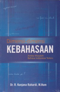 Dimensi-dimensi Kebahasaan