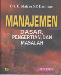 manajemen dasar pengertian dan masalah