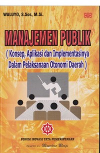 Manajemen Publik