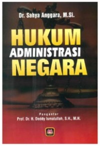 HUKUM ADMINISTRASI NEGARA